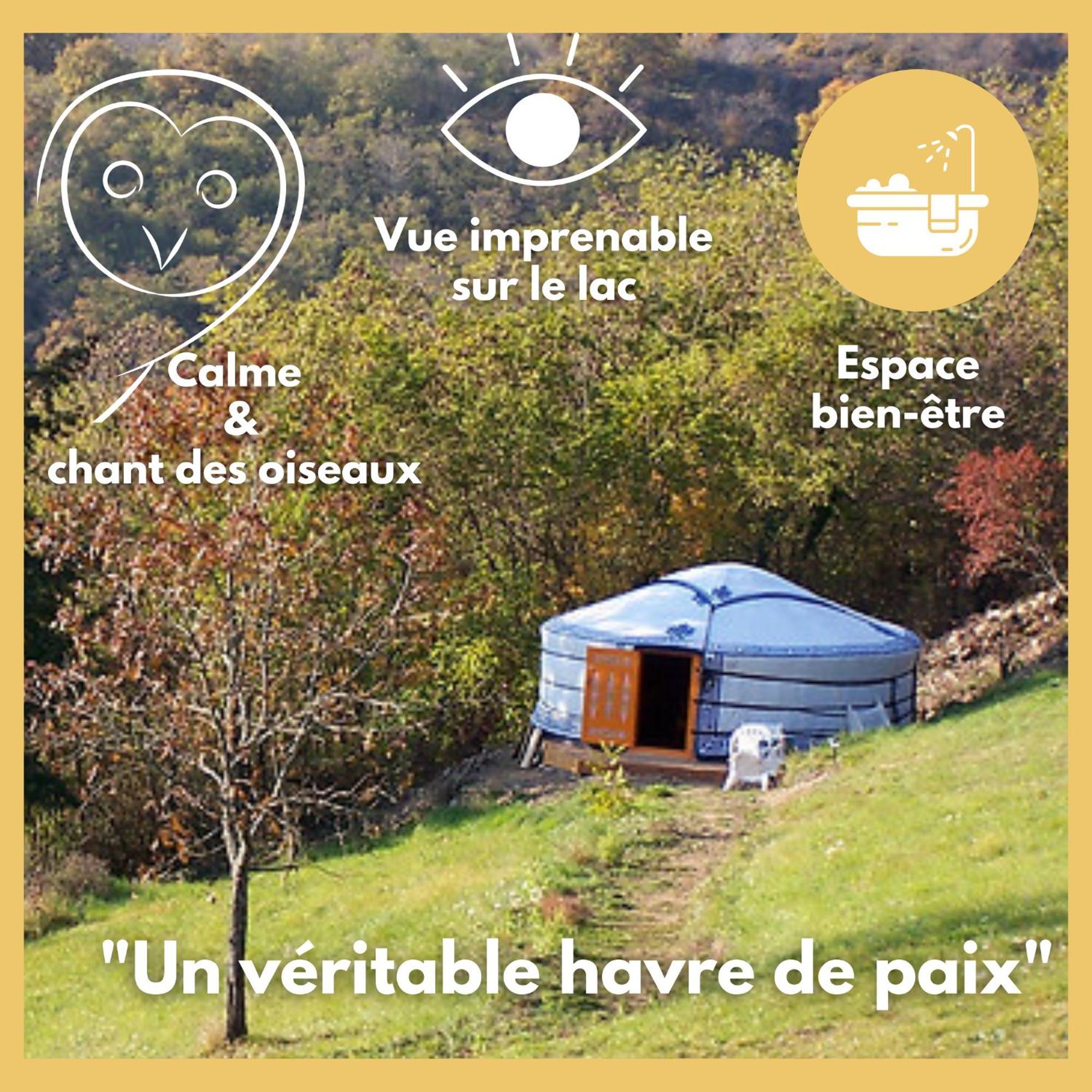 Les Yourtes O Fil 2 L'eau Campingplatz